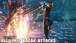 Final Fantasy 7 REMAKE - ALL Limit Breaks
