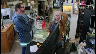 SCAMMER CAUGHT ON CAMERA