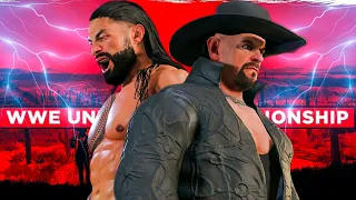 WWE 2K22 Live Stream - Roman Reigns VS The Undertaker For Championship