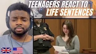 Brit Reacts To TEENAGE KILLERS REACT TO LIFE SENTENCES!