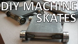 Easy CNC Equipment Moving with DIY Machine Skates