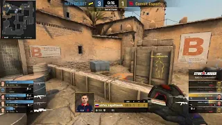 NaVi VS Gambit Amazing Moment Perfecto 1v3 Clutch | CSGO Best Moments | CSGO Highlights