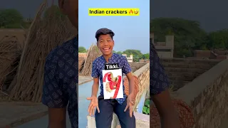 Indian crackers on Diwali 🪔🤣 #shorts #mrvilayati #youtubeshorts #funnyshorts #crackers #diwali