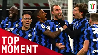 Eriksen Scores 97th Minute Free-Kick Winner! | Inter 2-1 Milan | Top Moments | Coppa Italia 2020/21