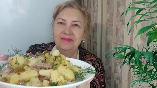 Потрясающе вкусный салат ".Осенний "из самых простых продуктовГотовлю его абсолютно на все праздники