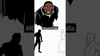 Recast T'challa Marvel #recasttchalla #blackpanther #blackpantherchallenge #blackpantherfanart