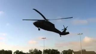 Blackhawk landing