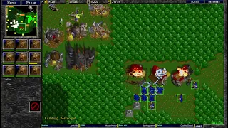Warcraft 2  Mini Chop Farms 2v2 u8t3io3p/polandbb vs egg/compari