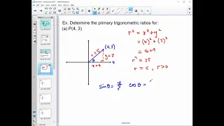 MCR3U - Trig 07 - Trigonometry of Any Angle