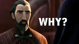 Dooku Confronts Sidious Over Qui Gon's Death