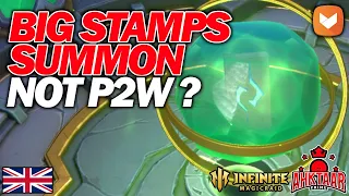 DESIGNED FOR PVE - Big Stamps Summon [Infinite Magicraid]