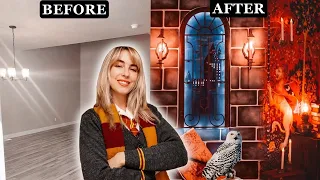 GRYFFINDOR COMMON ROOM Makeover ✨ DIY & Budget Friendly