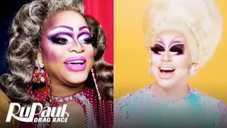 The Pit Stop AS6 E05 | Trixie Mattel & Kennedy Davenport Dish at the Pink Table | RPDR All Stars