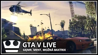 Jirka, GEJMR, MenT a Baxtrix hraje - GTA V Online [ LIVE ]