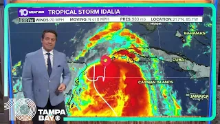 LIVE TROPICS UPDATE | Tropical Storm Idalia almost a hurricane (8:30 p.m. Monday)