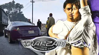 GTA 5 - Taarzan The Wonder Car - Police Murder Scene Recreation Part 2