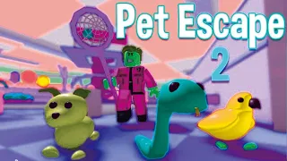 Roblox Pet Escape 2 Побег Питомцев 2 Новое обновление Уйти от погони