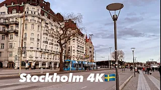 Stockholm 4K HDR EASTER Walking Tour Sweden 2024