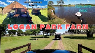 Carp Fishing At Logan Park Farm - New Zempire Pronto 10 Tent