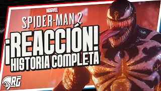 REACCIÓN: Marvel's Spider-Man 2 Historia Completa en Español Latino
