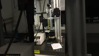 Centering a Lens with an Air Spindle