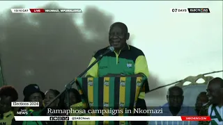 2024 Elections | Warm welcome for ANC President Ramaphosa in Nkomazi, Mpumalanga