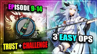 【Arknights】【EP 9】9-14 (Trust Farm + Challenge) (3 Easy Operators) (T3 Crystalline)