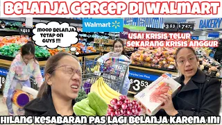 GERCEP!! BELANJA KEPERLUAN TAMBAHAN DI WALMART SUPERMARKET || HARGA ANGGUR TURUN TAPI LUDES HABIS