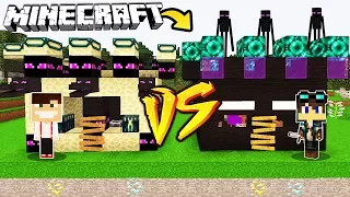 ZAMEK SMOKA VS ZAMEK ENDERMANA W MINECRAFT!