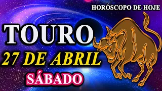 💛𝐒𝐮𝐚 𝐭𝐫𝐚𝐧𝐬𝐟𝐨𝐫𝐦𝐚çã𝐨 𝐞𝐬𝐭á 𝐩𝐫𝐞𝐬𝐭𝐞𝐬 𝐚 𝐛𝐫𝐢𝐥𝐡𝐚𝐫✨ Touro♉ 27 de Abril 2024| Horóscopo de hoje