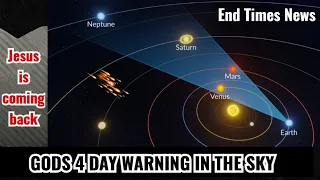 GODS 4 DAY WARNING IN THE HEAVENS: THE 4 HORSEMAN - THE GOSPEL - 4TH DAY OF CREATION - RAPTURE SIGNS