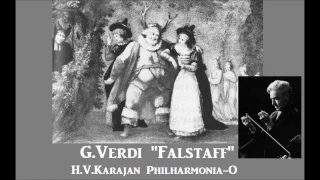 G.Verdi "Falstaff" [ H.V.Karajan Philharmonia-O ] (1956)