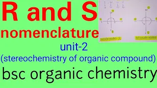 R and S nomenclature organic chemistry,R and S configuration in hindi, knowledge adda chemistry note