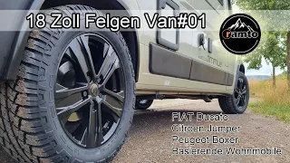 18 Zoll Wohnmobil Felgen Ramto VAN01 Reifen Ratgeber für mehr Fahrkomfort