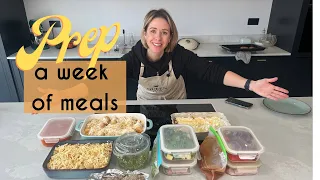 7 MEALS for £45 - WEEK OF MEAL PREP DONE | EASY MEAL PREP YOUR FAMILY WILL LOVE | Kerry Whelpdale