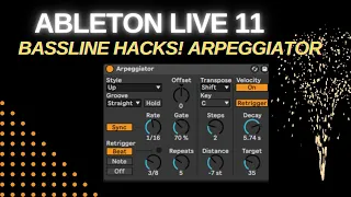 Bassline HACKS using Ableton Arpeggiator