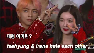 taehyung and irene hate each other