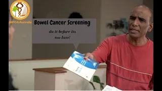 JMFOA Australia health education series - Bowel cancer screening