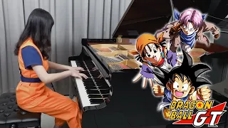 《Thank You Akira Toriyama》Dragon Ball GT「DAN DAN Kokoro Hikareteku」Slow Version | Ru's Piano Cover