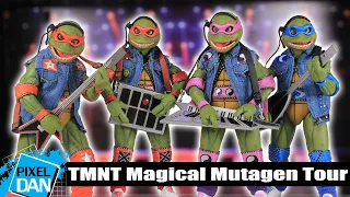 TMNT Musical Mutagen Tour | Coming out of their Shells NECA Figure Review