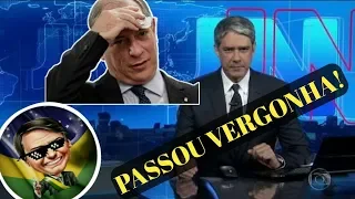 Ciro Gomes passa vergonha em pleno Jornal Nacional/Globo