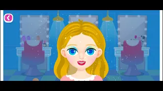 cute doll girl makeup videos 😍 styling haircolor Shwetha hairstyling make up game free download