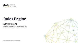 How to Get Started with Rules Engine for AWS IoT Core