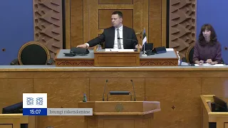 Riigikogu istung, 10.10.2022