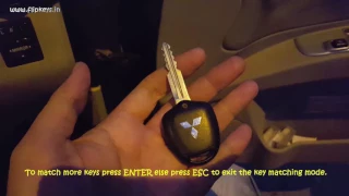 Mitsubishi Pajero Sports Key Coding