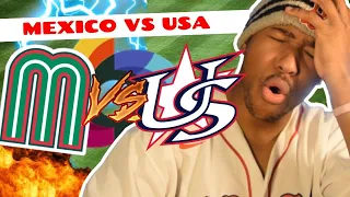 USA VS MEXICO WORLD BASEBALL CLASSIC REACTION