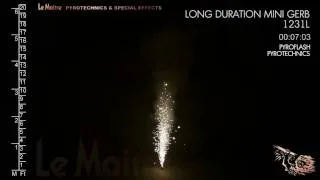 LeMaitre Pyroflash: Long Duration Mini Gerb
