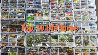 Top 10 Bfs Lures I used all of 2021