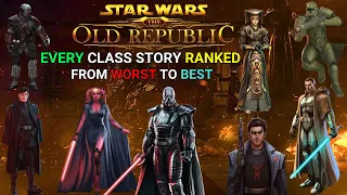 SWTOR All Classes Ranked From WORST to BEST