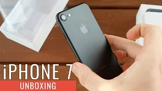 Apple iPhone 7 - unboxing, rozpakowanie, pierwsze uruchomienie PL